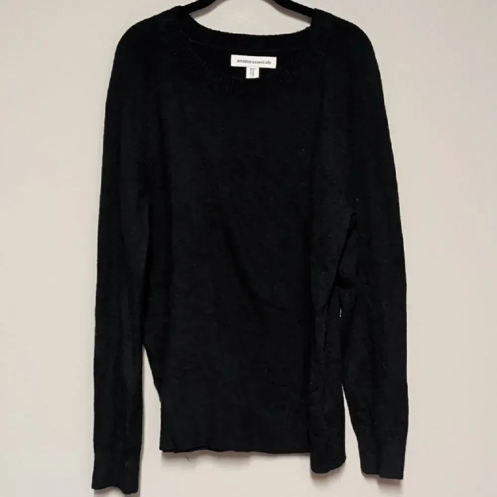Amazon Essentials Black Knit Pullover